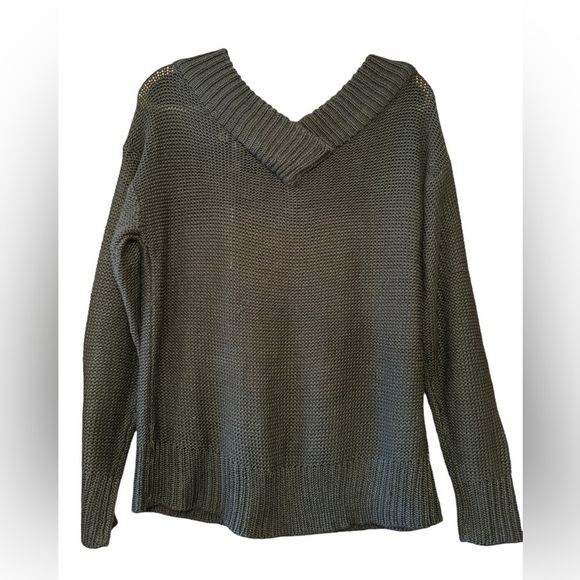 Alya by Franchesca’s V Neck Sweater Large - Picture 2 of 7